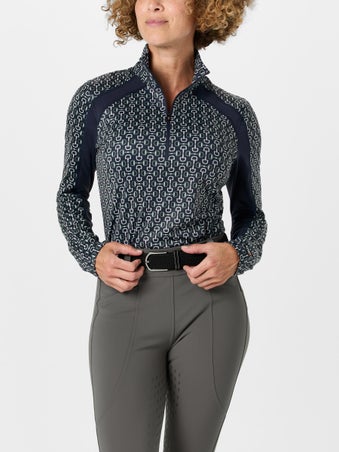 Kerrits Women's First Level Fleece Quarter Zip Tech Top