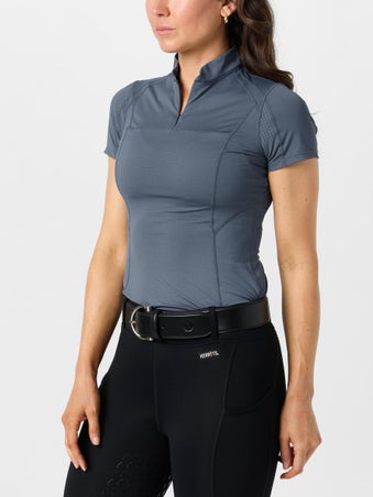 Kerrits Women's Precision Short Sleeve Quarter Zip Top