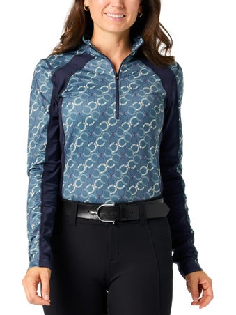 Kerrits Women's Traverse Quarter Zip Fleece Tech Top