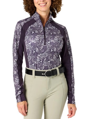 Kerrits Women's Traverse Quarter Zip Fleece Tech Top