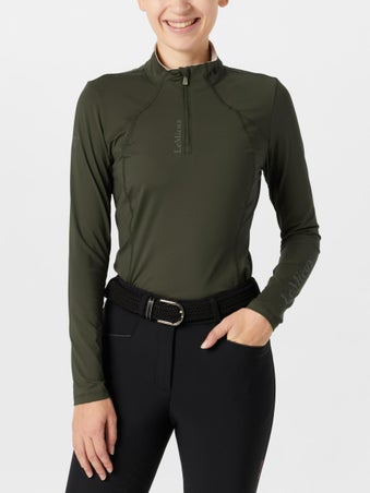 LeMieux Ladies' Classic Fall 1/2 Zip Base Layer Top