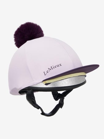 LeMieux Pom Helmet Hat Lilac 