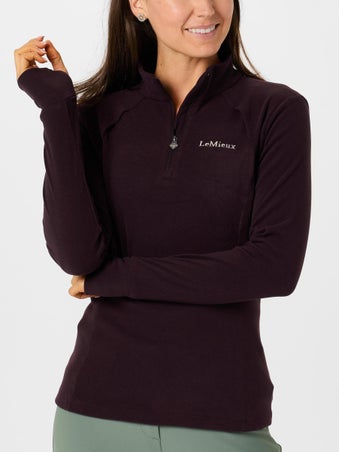 LeMieux Women's Frances Quarter Zip Fleece Top