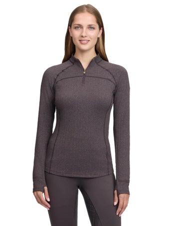LeMieux Women's Heritage Herringbone Base Layer Top