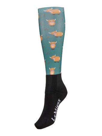 LeMieux Adult Footsie Tall Boot Socks