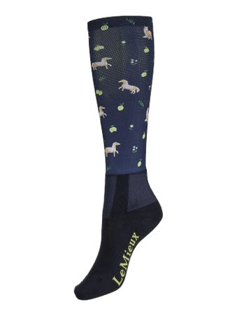 LeMieux Footsie Socks Navy MD
