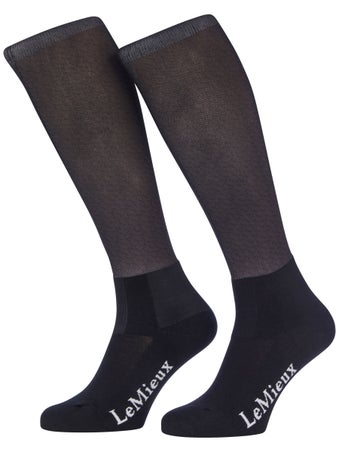 LeMieux Fall Junior Footsie Knee High Socks