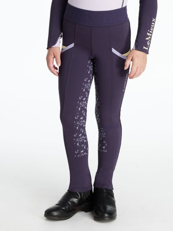 LeMieux Mini Kid's Pull On Full Seat Tights