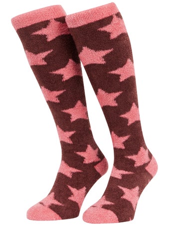 LeMieux Adult Sasha Star Fluffy Socks