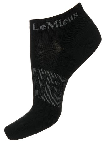 LeMieux Women's Trainer Padded Ankle Socks 3 Pack