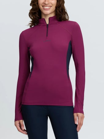LeMieux Classique Base Layer LS Blackberry 10 (MD)