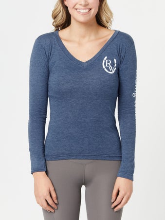 Riding Warehouse Women's Long Sleeve V-Neck Top