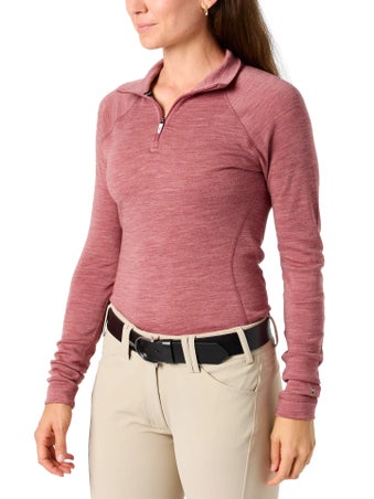 Smartwool Women's Classic Merino 1/4 Zip Base Layer Top