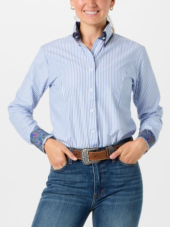 TuffRider Ladies' ADEY Double Collar Western Shirt