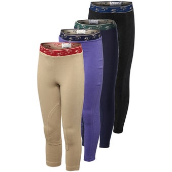 TuffRider Childs Cotton Schooler Riding Tights Breeches