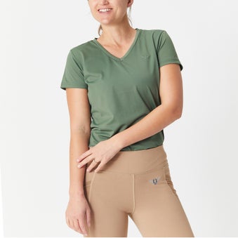 TuffRider Ladies Taylor Short Sleeve EquiCool UPF50 Tee