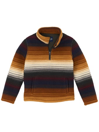 Wrangler Boy's 1/4 Zip Sherpa Pullover Jacket