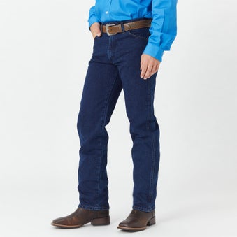 Wrangler Men's Original Fit Cowboy Cut Dark Jeans