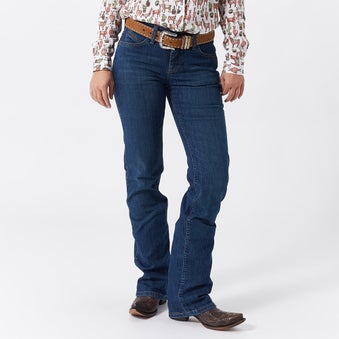 Wrangler Women's Q-Baby Tuff Buck Ultimate Riding Jeans