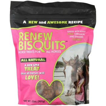 Renew Gold BisQuits All Natural Supplement Horse Treats - Riding Warehouse