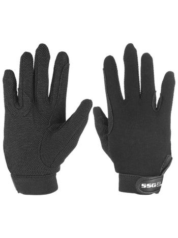 SSG Economical Velcro Wrist Gripper Gloves - Riding Warehouse