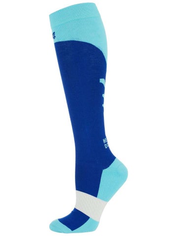 Equestrian Riding Socks - 2-Pair Knee High Boot Socks For Horse Riders