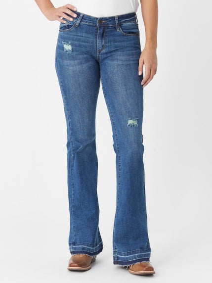 Women's Flare Riding Jeans & Denim