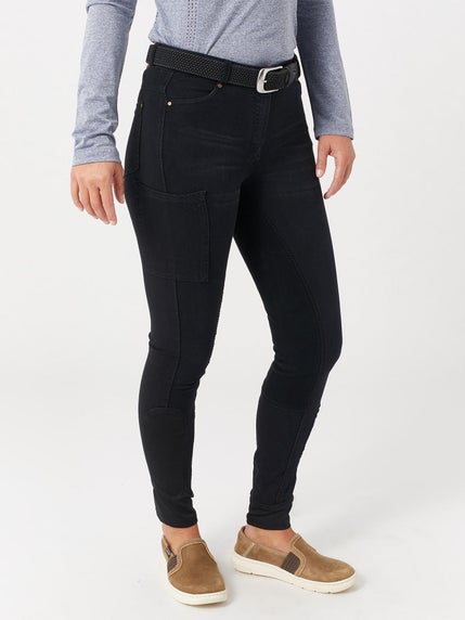 Women's Equestrian Denim Riding Breeches