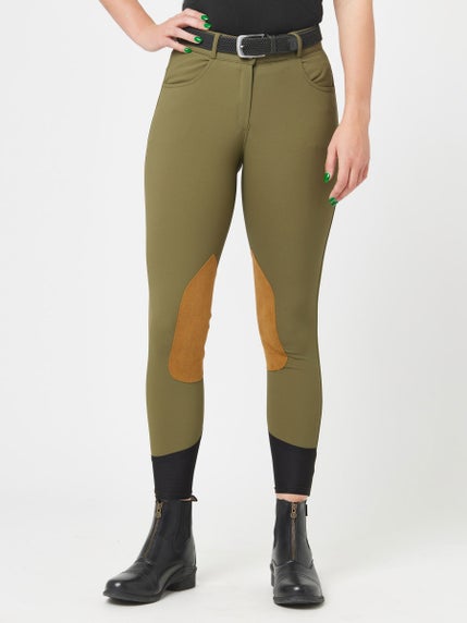 English Knee Patch Breeches & Tights for Women