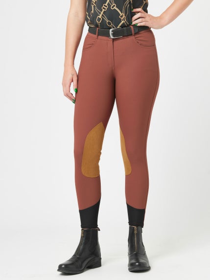 English Knee Patch Breeches & Tights for Women