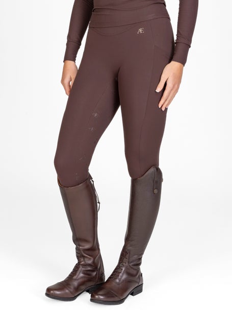 Aubrion Ladies Equestrian Winter Full Seat Riding Tight