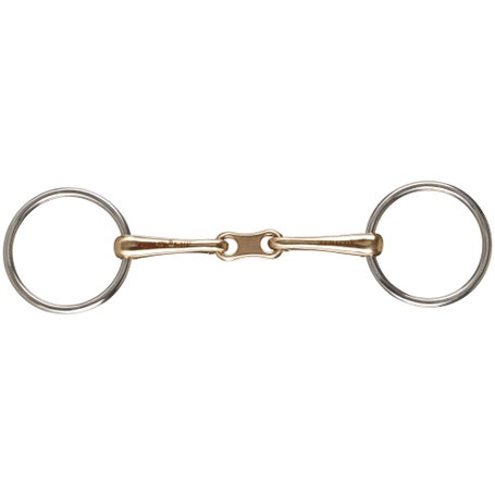 ALBACON German Silver Loose Ring French Link Bit | Riding Warehouse