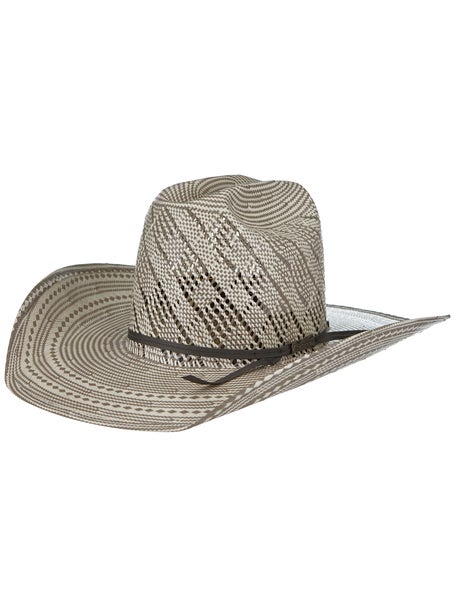 American Hat Co 5100 Steel/Ivory Straw Cowboy Hat