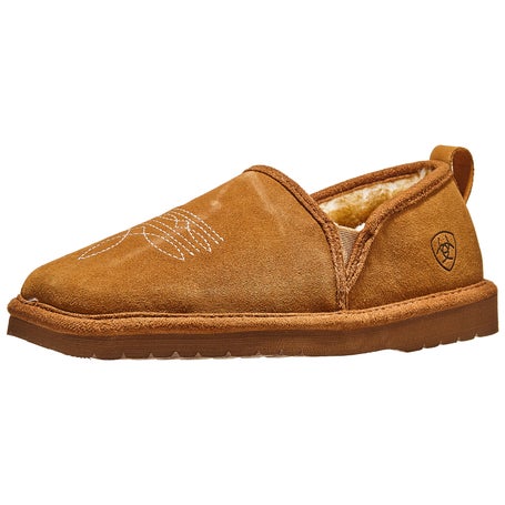 ariat men's lasso suede slippers