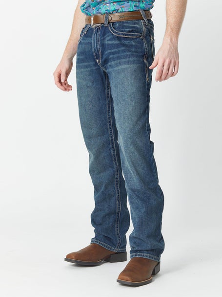 Ariat Men's M4 Low Rise Boundary Relaxed Boot Cut Jeans | Riding Warehouse