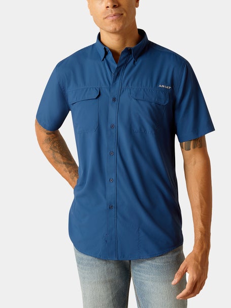 Ariat Mens VentTEK Fitted Outbound Short Sleeve Shirt