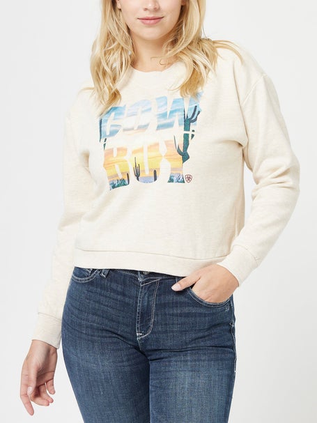 Ariat Womens Cowboy Crew Sweater