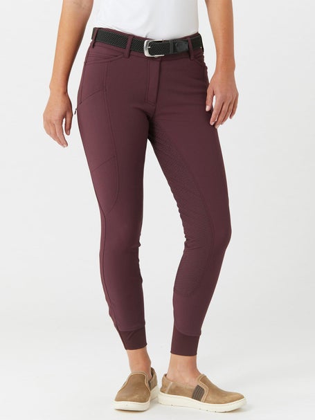 Maroon 4-Way Stretchable Pants