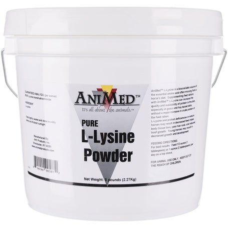 AniMed Pure L-Lysine Protein Powder Supplement