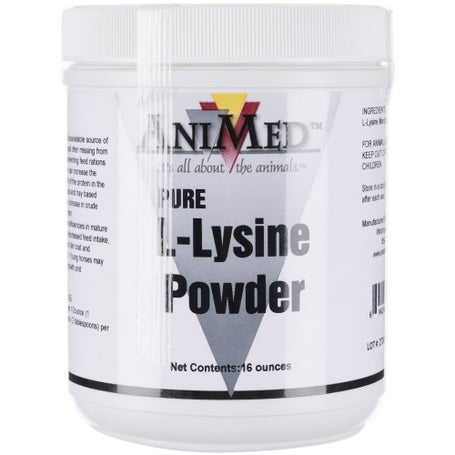 AniMed Pure L-Lysine Protein Powder Supplement