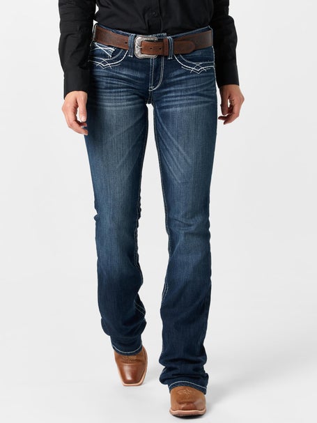 Ariat Womens R.E.A.L. Boot Cut Entwined Riding Jeans