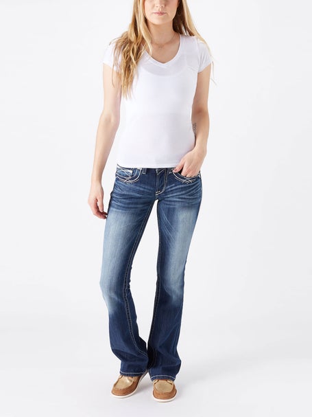Ariat Women's Ryki High Rise Slim Cut Trouser Jeans