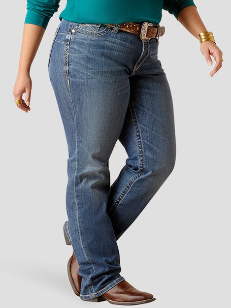 Ariat Women's R.E.A.L. Straight Leg Everlee Jeans Plus