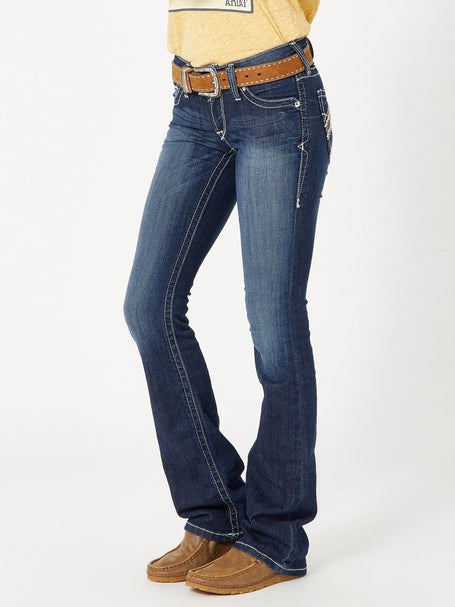Ariat Women's R.E.A.L. Bootcut Rosey Whipstitch Jeans | Riding Warehouse