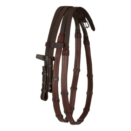 Antares Signature Rubber Reins 5/8 with Loops