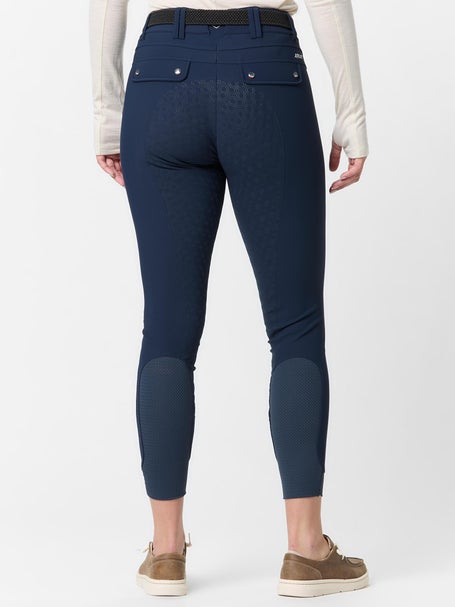 Tri Factor Frost pantaloni da equitazione imbottiti full seat da donna