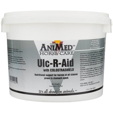 AniMed Ulc-R-Aid Gastric Ulcer Horse Supplement 4lbs