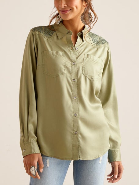 Ariat Womens Erika Long Sleeve Button Down Shirt