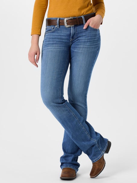 Ariat Womens Mid Rise Patricia Boot Cut Jeans