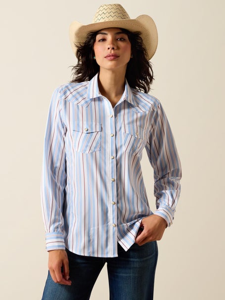 Ariat Womens Western VenTek Long Sleeve Shirt